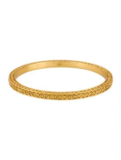 Pre-owned Julie Vos Bangle Bracelet, 8" In Multi