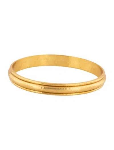 Pre-owned Julie Vos Bangle Bracelet, 8" In Multicolor