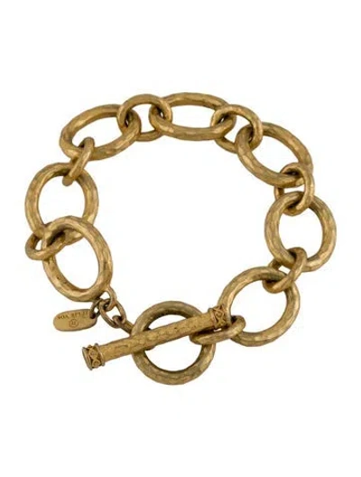 Pre-owned Julie Vos Catalina Demi Link Bracelet, 6.5" In Multi