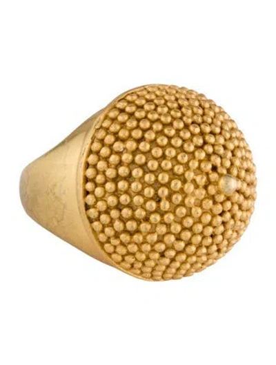 Pre-owned Julie Vos Dome Cocktail Ring In Multi
