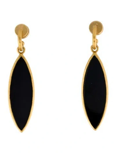 Pre-owned Julie Vos Drop Earrings In Multi
