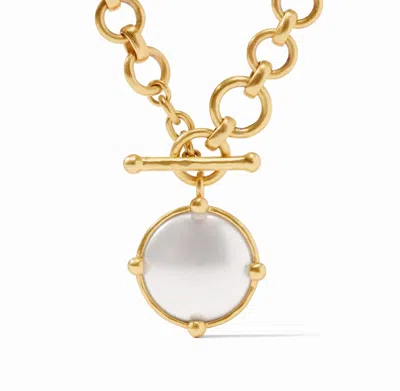 Julie Vos Honeybee Demi Necklace In Pearl