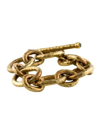 Pre-owned Julie Vos Link Bracelet, 7" In Multi