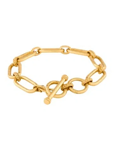 Pre-owned Julie Vos Link Bracelet In Multi