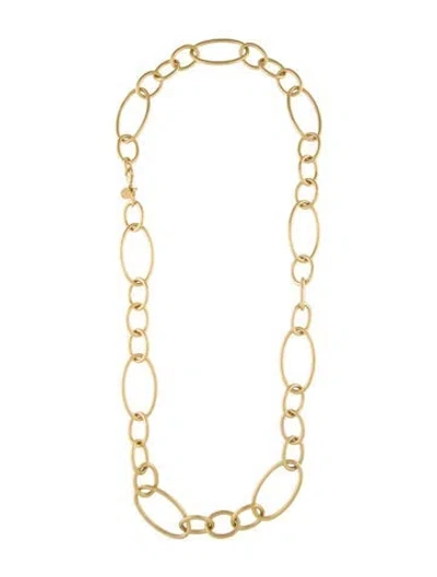Pre-owned Julie Vos Link Necklace, 30.5" In Multi