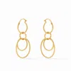 Julie Vos Simone 3-in-1 Earring In Gold