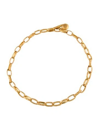 Pre-owned Julie Vos Solara Link Necklace, 19" In Multi