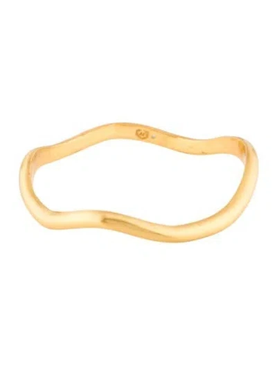 Pre-owned Julie Vos Wave Bangle Bracelet, 8" In Multi