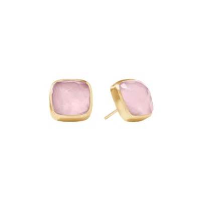 Julie Vos Women's Catalina Stud In Iridescent Rose In Multi