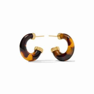 Julie Vos Women's Madison Statement Hoops In Tortoiseshell In Multi