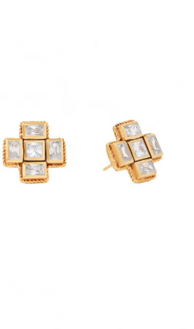 Julie Vos Women's Savoy Studs In Gold