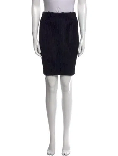 Pre-owned Julien Macdonald Knee-length Skirt In Black