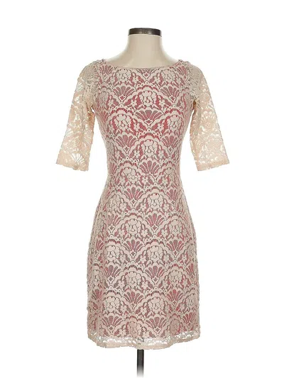 Pre-owned Julienne W. Cocktail Dress In White