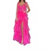 Juliet Ball Gown Sweetheart Dress In Fuchsia In Pink