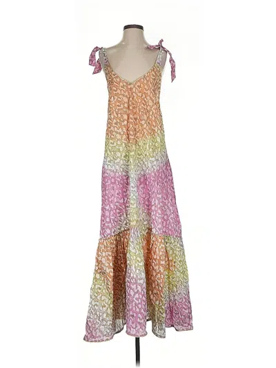 Pre-owned Juliet Dunn Casual Dress In Pink