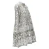 Juliet Dunn London Silver Pailette Jacket In Grey