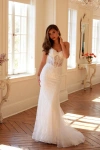 Juliet Jt2481uw Mermaid Long Wedding Dress In White