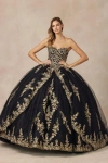 Juliet Long Ball Gown Sweet 16 Quinceanera Dress In Multi