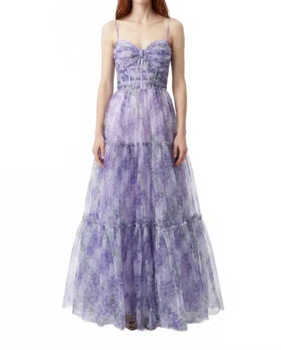 Juliet Long Formal A-line Prom Dress In Lilac In Purple