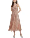 Juliet Roses Dress In Pink