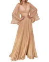Juliet Roses Lace Maxi Dress In Multi