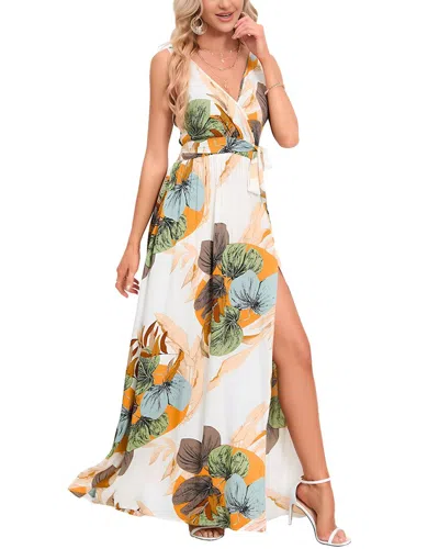 Juliet Roses Maxi Dress In Multi