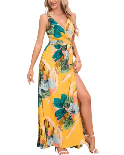 Juliet Roses Maxi Dress In Multi