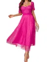 Juliet Roses Midi Dress