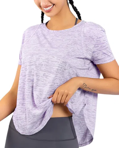 Juliet Roses T-shirt In Purple