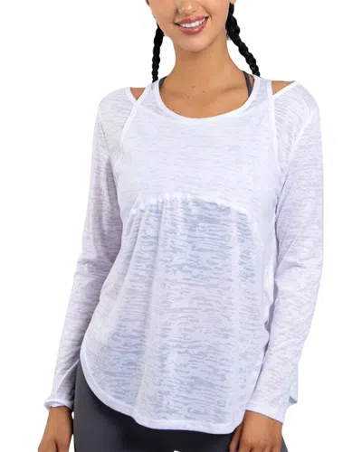 Juliet Roses T-shirt In White