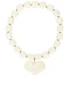 Julietta Amore Necklace In Ivory