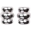 Julietta Barrel Clip-on Earrings In Silver