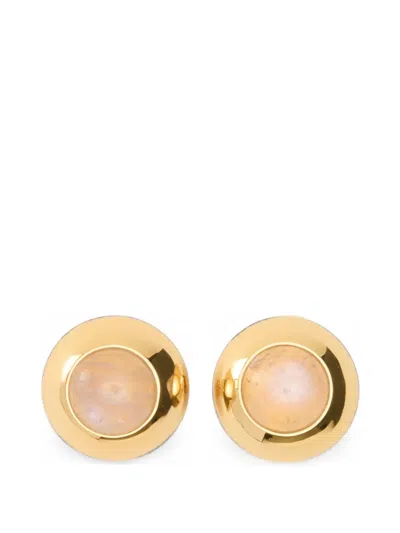 Julietta Bombé Circular-design Earrings In Gold
