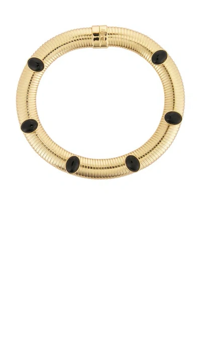 Julietta Celeste Necklace In Gold & Black