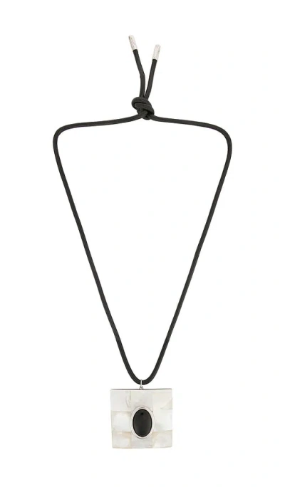 Julietta Chamonix Necklace In Pearl & Black
