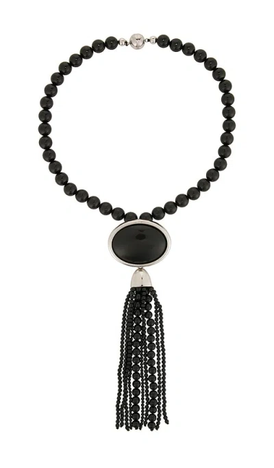 Julietta Clio Necklace In Black