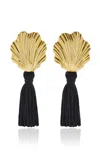 Julietta Coquille Earrings In Gold