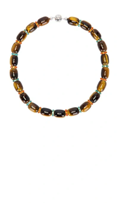 Julietta Donna Necklace In Brown,multi
