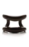 Julietta Exclusive Marla Enameled Cuff In Brown
