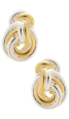 Julietta Knot Earrings In Multi