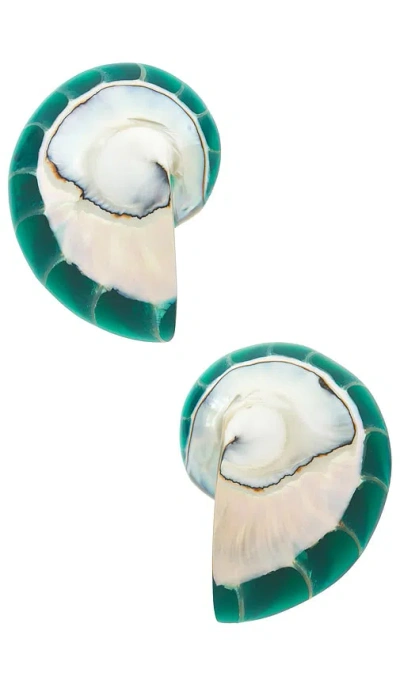 Julietta Nautilus Earrings In Multi