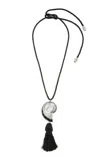 Julietta Nautilus Shell Necklace In Black