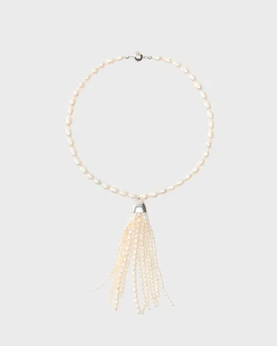 Julietta Necklace Delfina In White