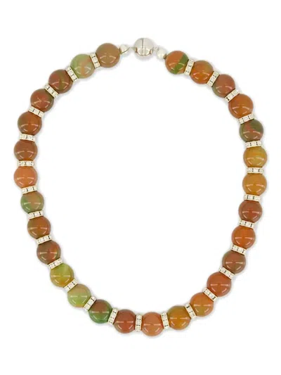 Julietta Odette 玛瑙项链 In Brown