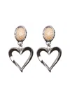 Julietta Sally Ride Earrings In Metallic