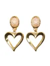 Julietta Sally Rider Clip-on Earrings In 金色