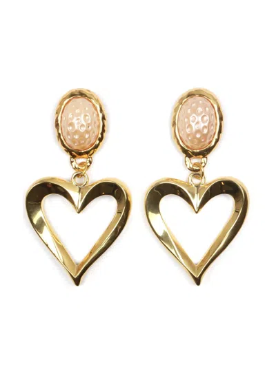 Julietta Sally Rider Clip-on Earrings In 金色