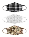 Juliette Collection Set Of 3 Face Masks