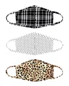 Juliette Collection Set Of 3 Face Masks In Multi