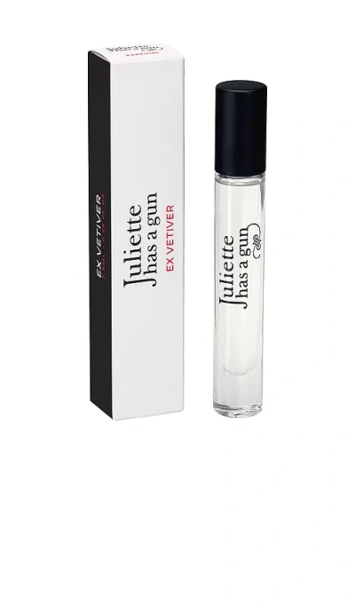 Juliette Has A Gun Ex Vetiver Eau De Parfum 7.5ml In Transparent